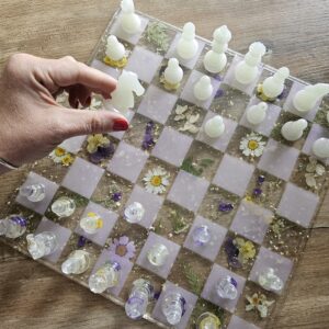 Jeu d'Échecs Unique – Modèle Romantique