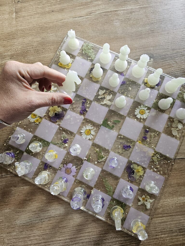 Jeu d'Échecs Unique – Modèle Romantique