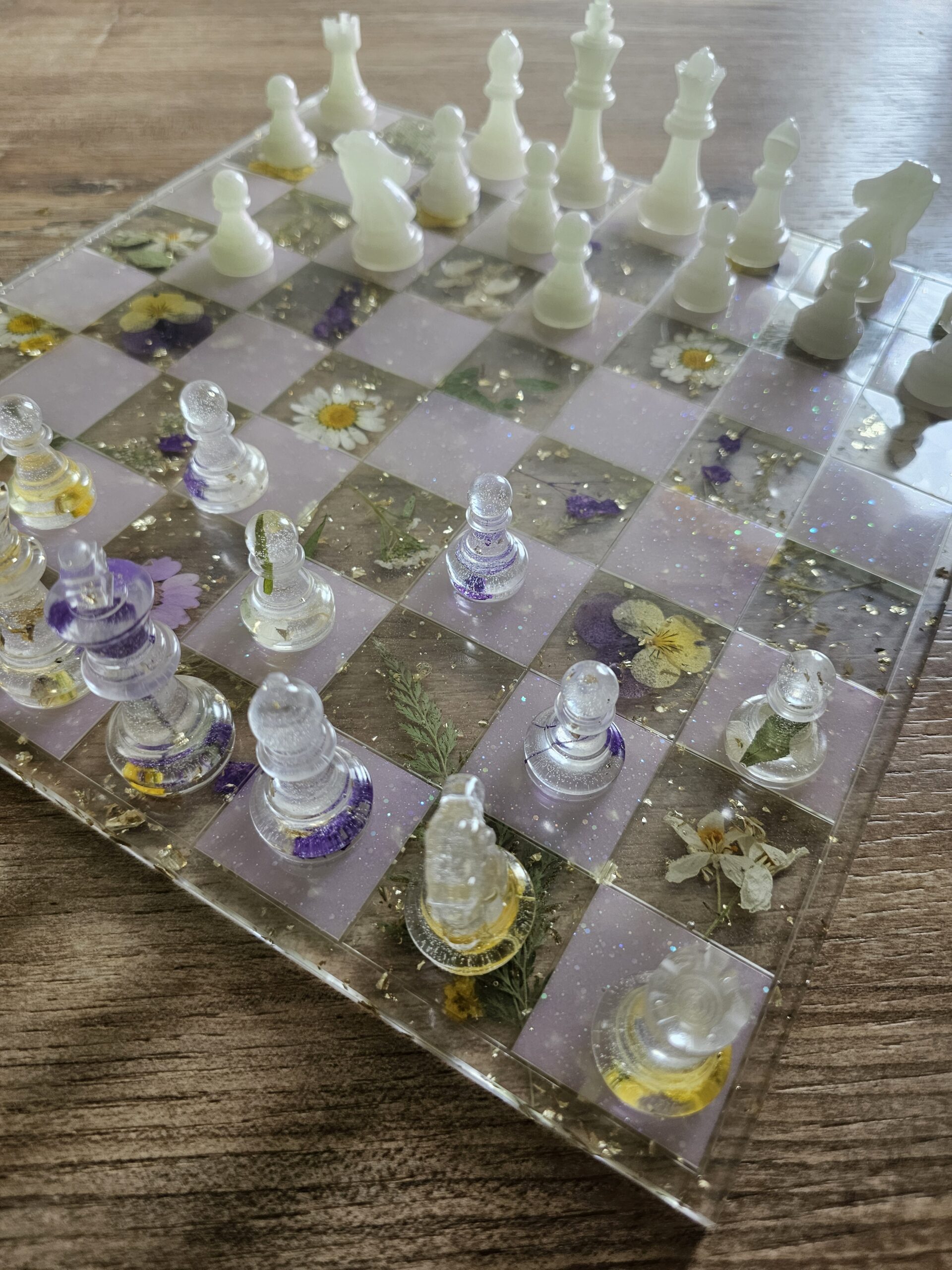 Jeu d'Échecs Unique – Modèle Romantique – Image 2