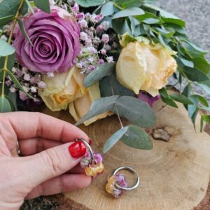 Pampille Fleurie Personnalisée — Modèle Unique pour vous à votre bouquet